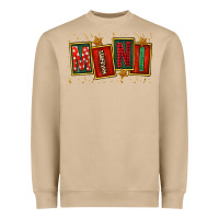 Mushroom mini christmas Heavyweight Sweatshirt - FaDigitalArtStudio