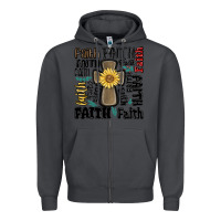 Smoke faith cross Zipper Hoodie - MaliasSmallBusiness