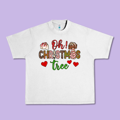 Oh Christmas Tree Urban Heavy Tee Designed By Jahusdesignshop
