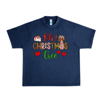 Navy oh christmas tree Urban Heavy Tee - JahusDesignShop