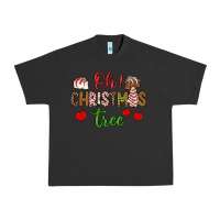 Pigment Black oh christmas tree Urban Heavy Tee - JahusDesignShop