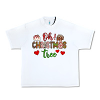 White oh christmas tree Urban Heavy Tee - JahusDesignShop
