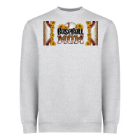 Leopard Baseball Mom 16oz Libbey Glass Heavyweight Sweatshirt | Teevron