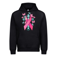 Black Cancer Cross Cancer Awareness Urban Hoodie - HowdyJamesFarm