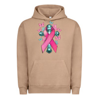Pigment Burro Cancer Cross Cancer Awareness Urban Hoodie - HowdyJamesFarm