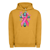 Pigment Peanut Butter Cancer Cross Cancer Awareness Urban Hoodie - HowdyJamesFarm