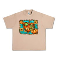 Burro fall pumpkins and sunflowers heart Urban Heavy Tee - BarkalooDesign