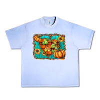 Grape Ice fall pumpkins and sunflowers heart Urban Heavy Tee - BarkalooDesign