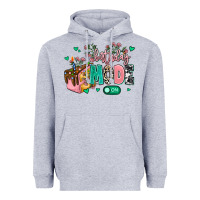 Heather Grey birthday mode on Heavyweight Hoodie - MaliasSmallBusiness