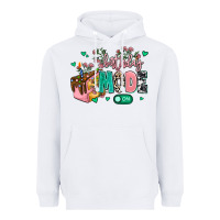 White birthday mode on Heavyweight Hoodie - MaliasSmallBusiness