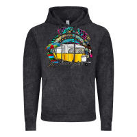 Vintage Black camp more worry less Vintage Hoodie - SublimationCraftShop