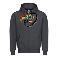 Smoke gay af Zipper Hoodie - MaliasSmallBusiness