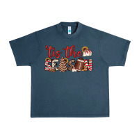 Midnight Navy tis the season american football little debbie tree cakes Urban Heavy Tee - JahusDesignShop