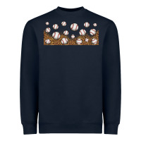 Navy leopard baseball 16oz libbey glass Heavyweight Sweatshirt - HRA Design Shop