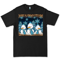 Black snowman winter Premium Tee - RanaPortraitStore
