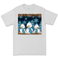 Dove Grey snowman winter Premium Tee - RanaPortraitStore