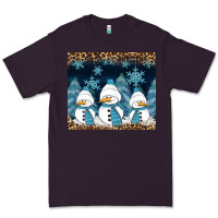 Plum snowman winter Premium Tee - RanaPortraitStore