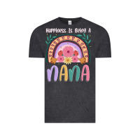 Vintage Black happiness is being a nana Vintage Tee - JahusDesignShop