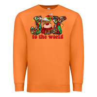 Carrot joy to the world christmas deer Premium Sweatshirt - MaliasSmallBusiness