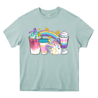 Arona Unicorn Coffee Cups Heavy Core Tee - Artiststas