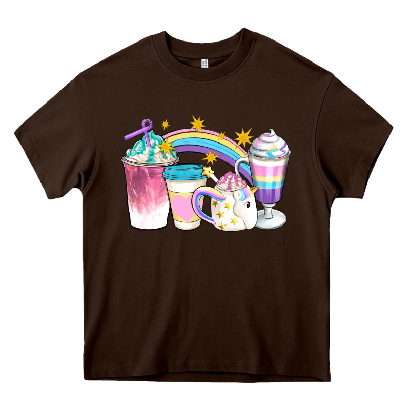 Unicorn Coffee Cups Heavy Core Tee by Artiststas | Teevron