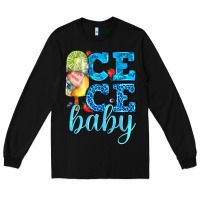 Black ice ice baby with popsicle Long Sleeve Tee - AdoDesignShop