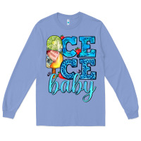 Colony Blue ice ice baby with popsicle Long Sleeve Tee - AdoDesignShop