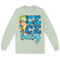 Matcha ice ice baby with popsicle Long Sleeve Tee - AdoDesignShop