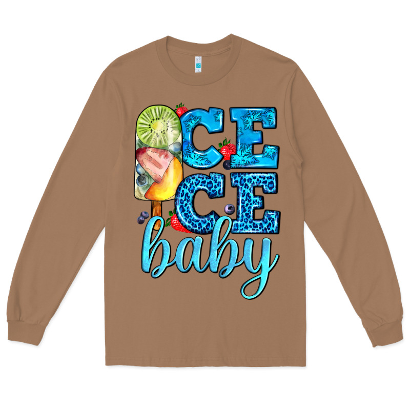 Ice Ice Baby With Popsicle Long Sleeve Tee by AdoDesignShop | Teevron