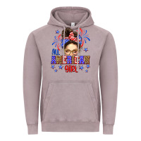 Vintage Zinc All American girl Vintage Hoodie - Neo Western