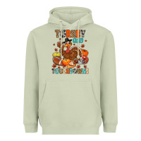 Matcha turkey and touchdowns Heavyweight Hoodie - MaliasSmallBusiness