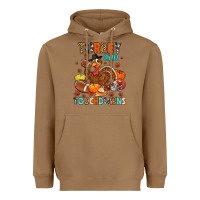 Toasted Coconut turkey and touchdowns Heavyweight Hoodie - MaliasSmallBusiness