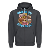 Smoke raised on jesus music Zipper Hoodie - MaliasSmallBusiness