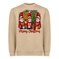 Mushroom Merry christmas elfs Heavyweight Sweatshirt - FaDigitalArtStudio