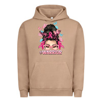 Pigment Burro Warrior Cancer messy bun Cancer Awareness Urban Hoodie - HowdyJamesFarm