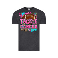 Vintage Black tackle cancer Vintage Tee - AdoDesignShop