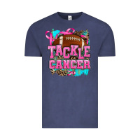 Vintage Denim tackle cancer Vintage Tee - AdoDesignShop
