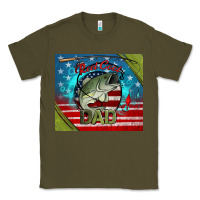 Army Green reel cool dad fishing Classic Tee - Jasminsmagicworld