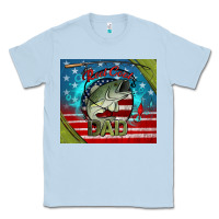 Dusty Blue reel cool dad fishing Classic Tee - Jasminsmagicworld