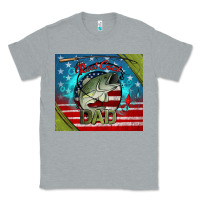 Heather Grey reel cool dad fishing Classic Tee - Jasminsmagicworld