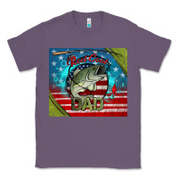 Lavender reel cool dad fishing Classic Tee - Jasminsmagicworld