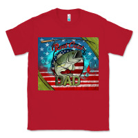 Red reel cool dad fishing Classic Tee - Jasminsmagicworld