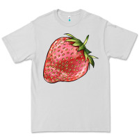 Dove Grey strawberry Premium Tee - BarkalooDesign