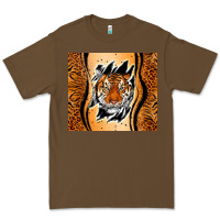 Cacao tiger scratch mark Premium Tee - RanaPortraitStore