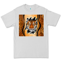 Dove Grey tiger scratch mark Premium Tee - RanaPortraitStore