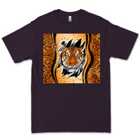 Plum tiger scratch mark Premium Tee - RanaPortraitStore