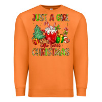 Carrot just a girl who loves christmas Premium Sweatshirt - MaliasSmallBusiness