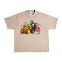 French Oak mardi gras gnome bulldozer Urban Heavy Tee - JahusDesignShop