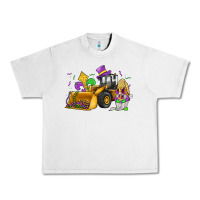 Lunar Rock mardi gras gnome bulldozer Urban Heavy Tee - JahusDesignShop