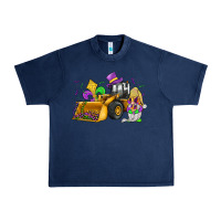 Navy mardi gras gnome bulldozer Urban Heavy Tee - JahusDesignShop